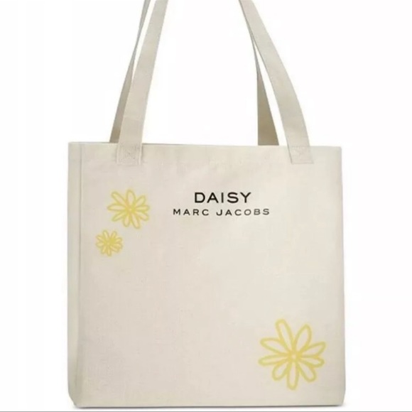 Marc Jacobs Daisy Tote Bag, Canvas Shoulder NWT - Picture 1 of 12